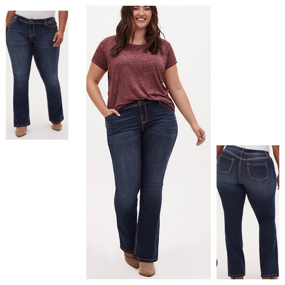 MID RISE SLIM JEAN LUXE STRETCH MEDIUM WASH
